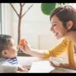 Babies Eat During Rainy Season