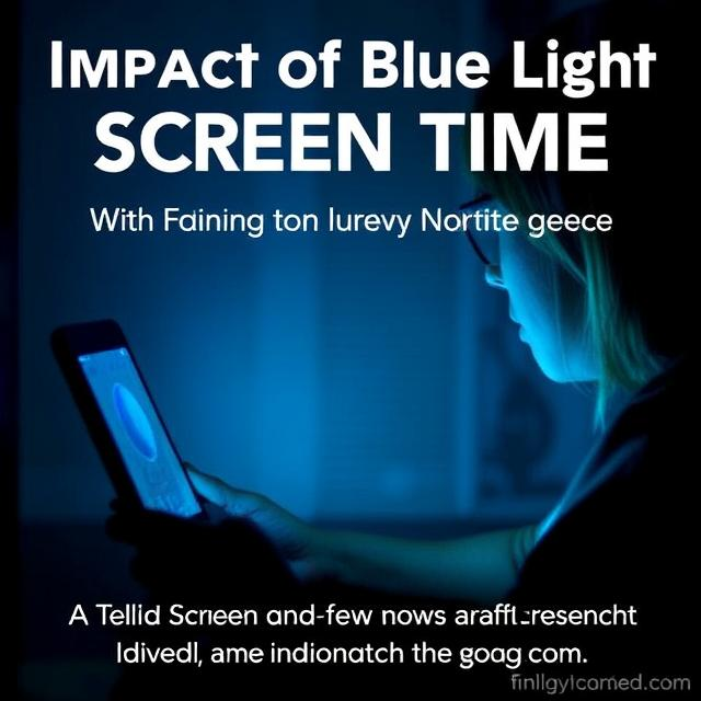 Impact of Blue Light & Screen Time on Eye Health and Sleep | Digital Wellness Tips