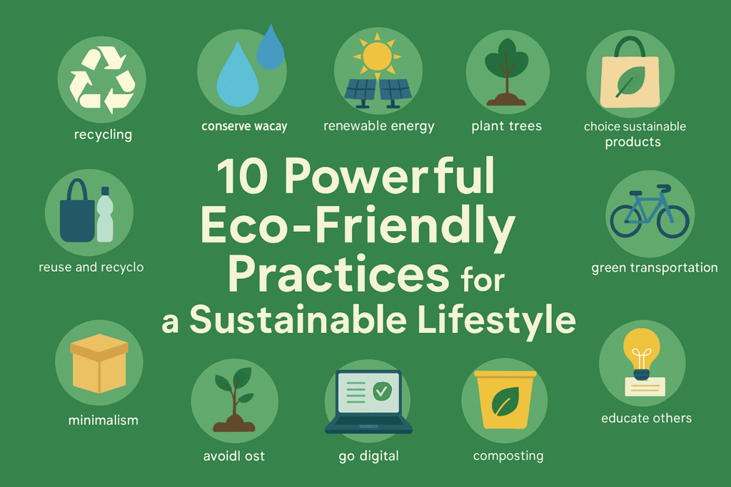 10 Easy Ways to Make Your Lifestyle More Eco-Friendly in 2025