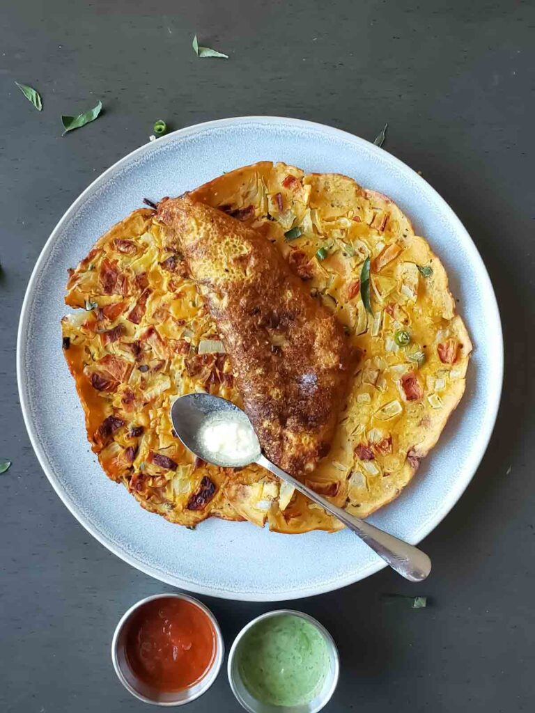 Besan Chilla (Savory Chickpea Pancake)