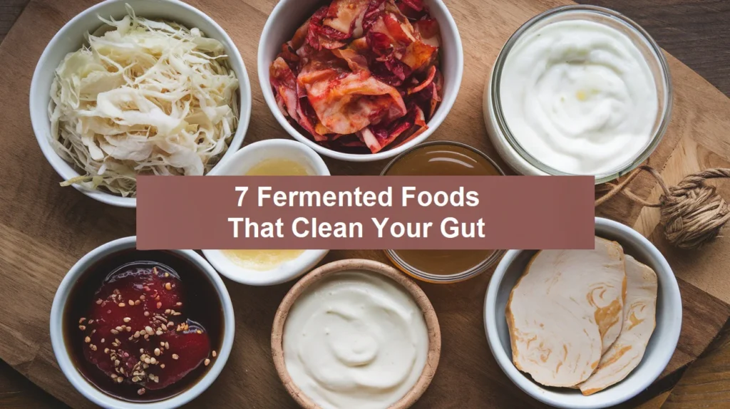 Fermented foods for gut health