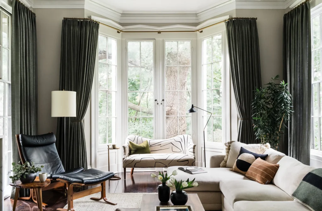 Add Stylish Rugs and Curtains